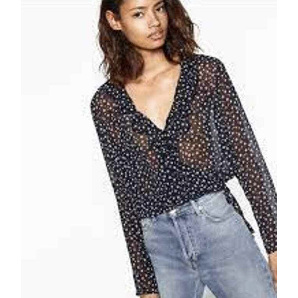 Zara Star bodysuit Size L